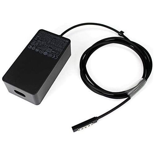 Huiyuan Fit for 12V 3.6A 45W AC Adapter Compatible with Microsoft Surface RT Pro 1 2 10.6" Windows 8 Tablet 1536 1601 US EU