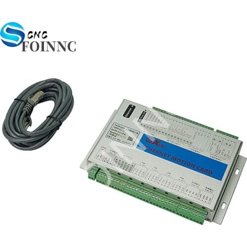 XHC Ethernet Mach3 Breakout Board 3 4 6 Axis USB Motion Control Card Resume 2MHz Support For CNC Lathe Engraver NEWCARVE