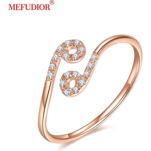 MEFUDIOR Women's Gold Rings