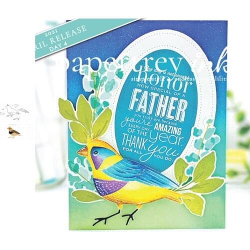 Bird Metal Die Cutting 2021 New Diy Die Molds Scrapbooking Paper Making Cuts Crafts Big Die