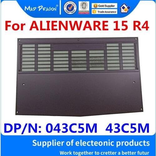 New original Laptop E shell Door Cover Bottom Cover Base Lid Back Shell For Dell Alienware 15 R4 AW15 R4 043C5M 43C5M