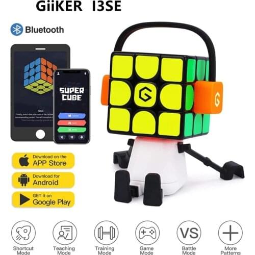 [Update Version ] Youpin Giiker i3SE AI Intelligent Super Cube Smart Magic Magnetic Bluetooth APP Sync Puzzle Toys