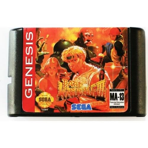 Bare Knuckle 3 16 bit MD Game Card For Sega Mega Drive For SEGA Genesis