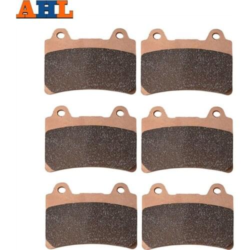 3 Pairs Motorcycle Brake Pads forYAMAHA XVS 1300 CTW/CTX V-Star CTW/CTX V-Star XVS1300 A Midnight Star Sintered Brake Pads