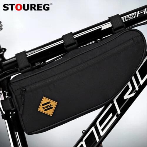 Waterproof Cycling Bicycle Bags MTB Road Bike Frame Front Triangle Bike Tube Bags Rainproof Bicycle Repair Tool Pannier