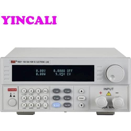 High Accuracy Electronic Load RK8511 Battery Test Load Meter Programmable DC Electronic Load Meter 150V / 30A / 150W