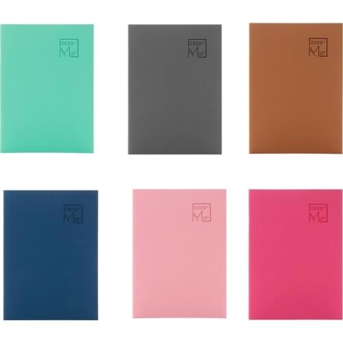 2021 Year Calendar Monthly Planner Months Diary Leather Notebook Personal Agenda Planner Business Office Stationery B5 Notebooks