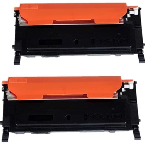 2X For Samsung 407 CLT-K407S CLT-K407 K407S CLT-407 BK Toner Cartridge for CLP-320N CLP-321N CLP-326 CLX-3180 CLX-3185N CLX-3186
