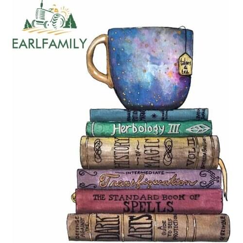 EARLFAMILY 13cm x 10.9cm for Studious Vinyl Car Stickers Motorcycle Helmet Scratch-proof DIY Creative Window Trunk VAN Decal