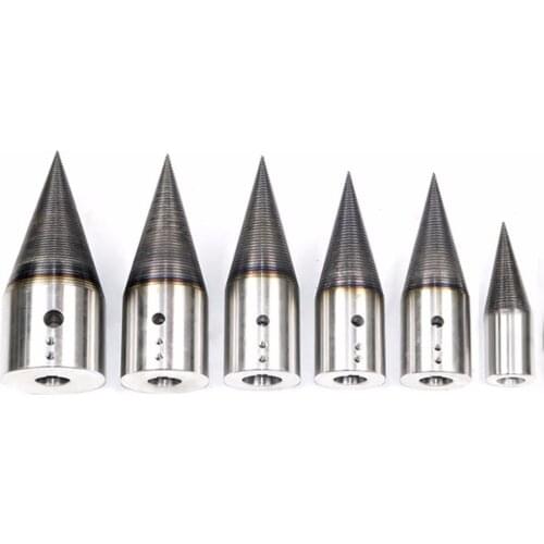 Electric cone firewood splitter,screw log splitting machine,forest log splitting machine,Log Cone Splitter Attachment drill