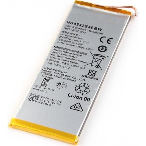 HB4242B4EBW Li-ion phone battery For Huawei honor 6 H60-L01 H60-L02 H60-L11 H60-L04 honor 4X 3000mAh