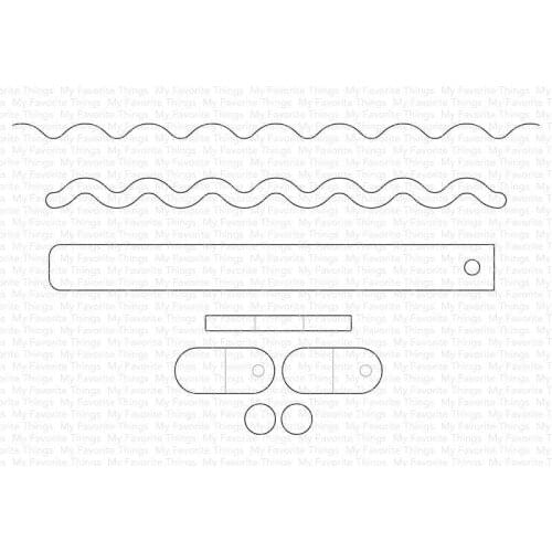 AliliArts Metal Cutting Dies Slimline Die diy Scrapbooking Photo Album Decorative Embossing PaperCard Crafts Die