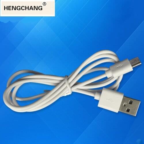 Usb micro cable 100cm power bank charger cable 1a white 1meter