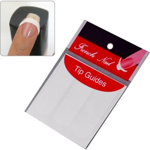 5 PCS/Set Nail Sticker U Type Sticky French Manicure Guide Creative DIY Decoration Portable Nail Art Tips Patch Tool Accessories
