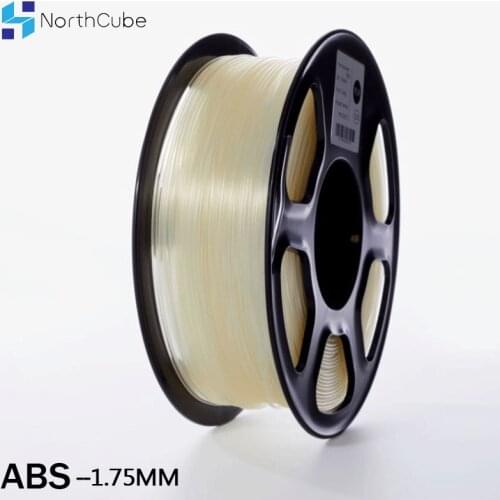 ABS filament 3D printer filament 1.75mm 1kg Printing Materials 3D Plastic Printing Filament transparent