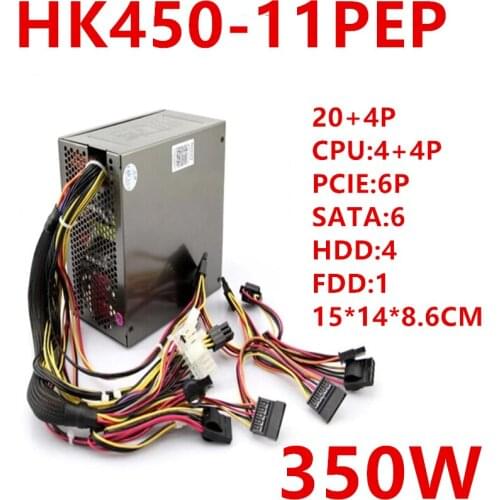 New PSU For Huntkey Intel AMD Server Industrial Control Host Power Supply 350W Power Supply HK450-11PEP