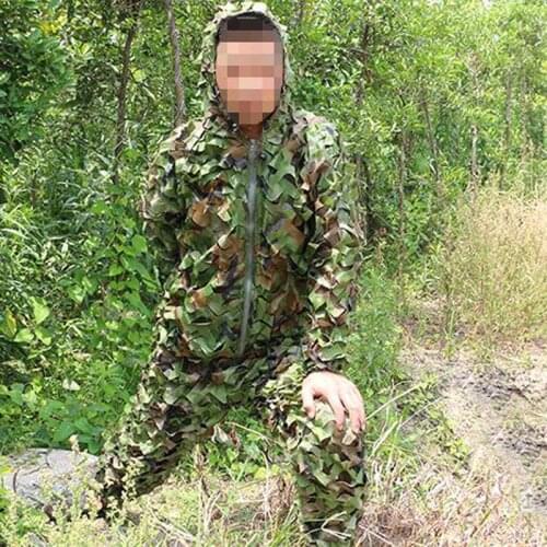Hunting 3D Leaf Camouflage Clothing ghillie suit hunter Military Hunting Sniper camouflage suit Clothes CS Savage Camo Jungle