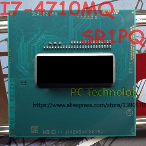 Original Intel Core I7-4710MQ SR1PQ CPU I7 4710MQ processor 2.5GHz-3.5GHz L3=6M Quad core free shipping ship out within 1 day