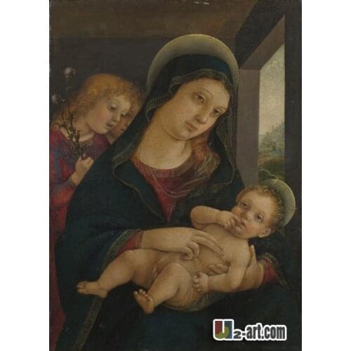 Canvas Prints (Liberale da Verona) wholesale modern art painting printing on canvas for sale Religion-296