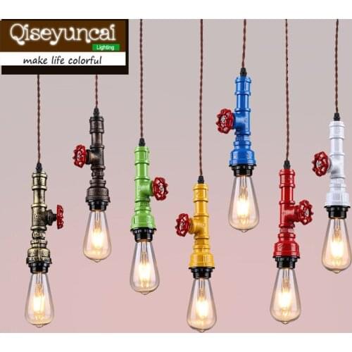 Qiseyuncai Vintage Pendant Lights