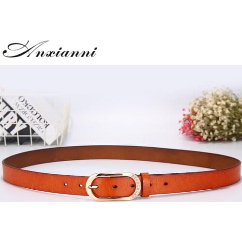 Women belt waistband pin buckle leather belts jeans fashion ladies waist Strap Cowhide High Grade Quality Designer Belt