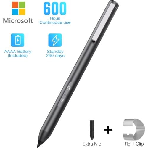 Palm Rejection Pen for Microsoft Surface,4096 Pressure Sensitivity Surface Stylus Supporting 600hrs Play Time for Surface Pro 7