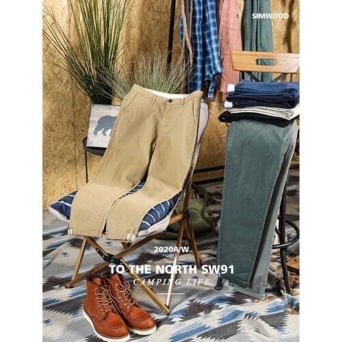 Simwood Men's Classic Trousers
