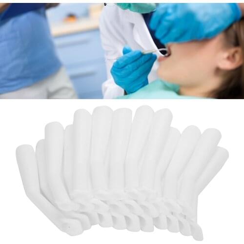 25Pcs / Bag 11mm Diameter Dental Surgical Strong Suction Tubes Tips Dentist Accessory Teeth Whitening Oral Care Equipment Supply