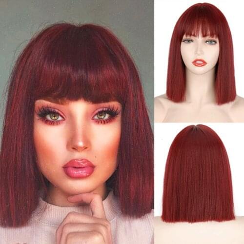 XINRAN Long Synthetic Wigs