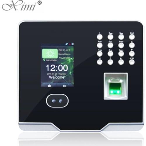 ZK FA210 Biometric Mask Face Facial Fingerprint Recognition Door Access Control System Time Attendance With ADMS SDK Software