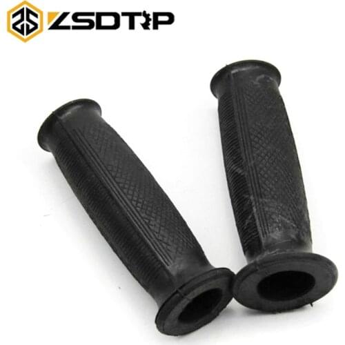 ZSDTRP Motorcycle Retro Handle Rubber Grips For BMW M-72 CJ-K750 R12 R71 Ural Motor Side Grips