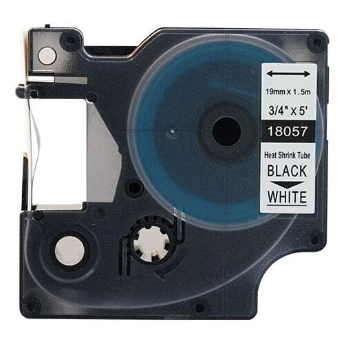 3PK Compatible DYMO Industrial Heat Shrink Tubes 18051 18052 18053 18054 18055 18056 18057 18058 for Dymo Rhino 4200 Label Tape