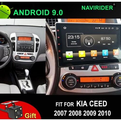 Car radio Android 9.0 for Kia Ceed GPS IPS Screen video recorder Player up down left right adjust Navigation 2007 2008 2009 2010