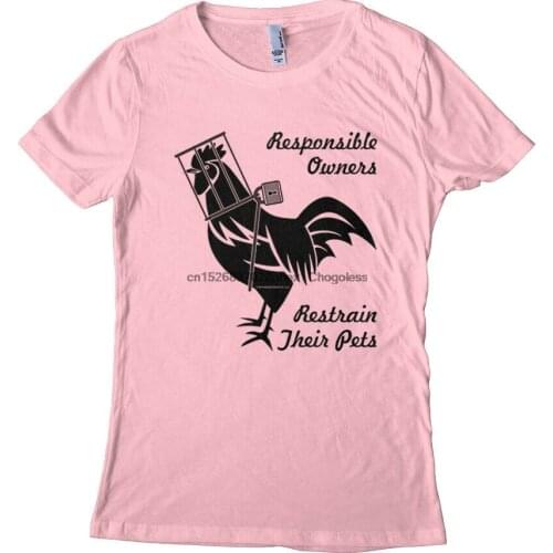 BDSM Femdom Cock Cage Male Chastity - Responsible Owners - Womens T-Shirt