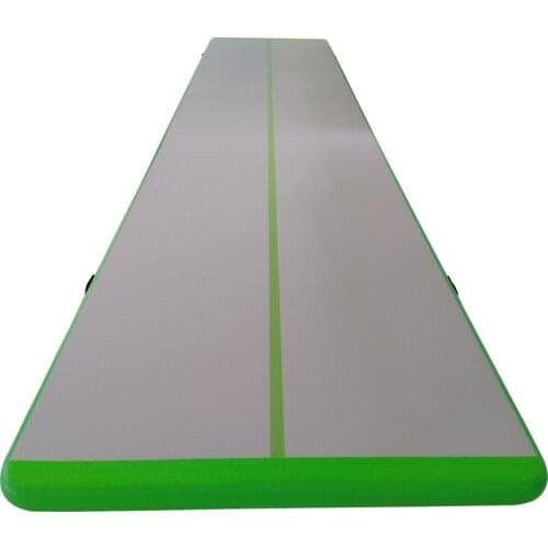 4x1x0.2m Inflatable Gymnastics Air Tumbling Mat Air Tumbling Track Air Track Mats With Electric Pump Air Floor Mat For Home Use