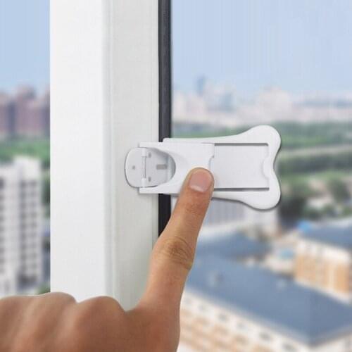 1PC Sliding Door Lock for Child Safety Baby Proof Doors & Closets Childproof your New Arrival Dropshipping