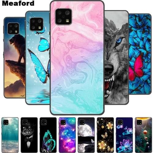 For Sharp Aquos Sense 4 Lite Case Silicon Back Cover Phone Case For Sharp Aquos Sense 4 Plus Soft Case Sense4 Lite coque bumper