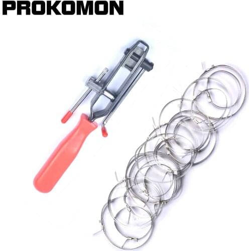 CV Joint Banding Boot Plier Tool With 10 Pair Clamps