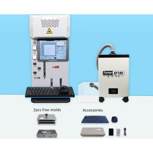 Jiutu Phone Back Glass Laser Separating Engraving Machine For iPhone 12Mini 11Pro X XS Max 8 Back Glass Remover Frame Cutting