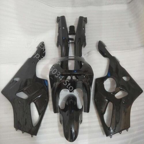 Motorcycle Fairing kits full black for Kawasaki ZX 6R 1994 1995 1996 1997 bodywork NINJA zx6r 94-97 ABS plastic fairings kit