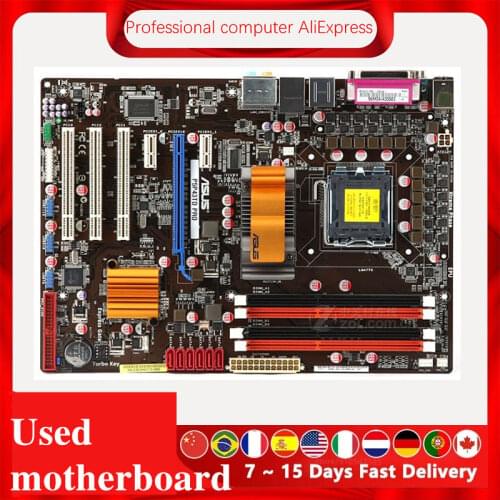 For Asus P5P43TD PRO Desktop Motherboard P43 Socket LGA 775 Q8200 Q8300 DDR3 Original Used Mainboard On Sale