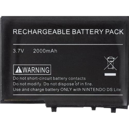3.7V Rechargeable Lithium-ion Battery Replacement Tool Pack With Mini Screwdriver For Nintendo DS Lite NDSL