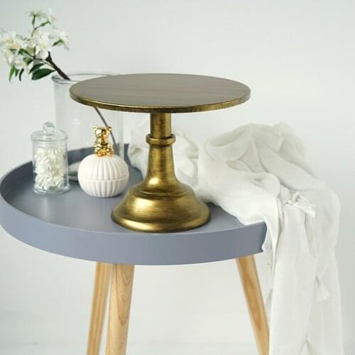 Grand Baker Cake Stand 10 inch for Wedding table adjustable height fondant cake display accessory for party bakeware