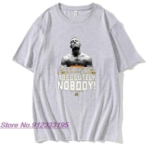 Awesome MMA Conor McGregor King Featherweight T Shirt Boy Vintage Christmas Tee Shirt Guys Punk Designer Vintage