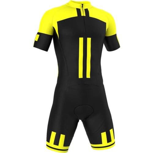 Pro Triathlon Short Sleeve trisuit cycling skinsuit Road bicycle Mtb bike clothing jumpsuit skin suit cycling triathlon suit