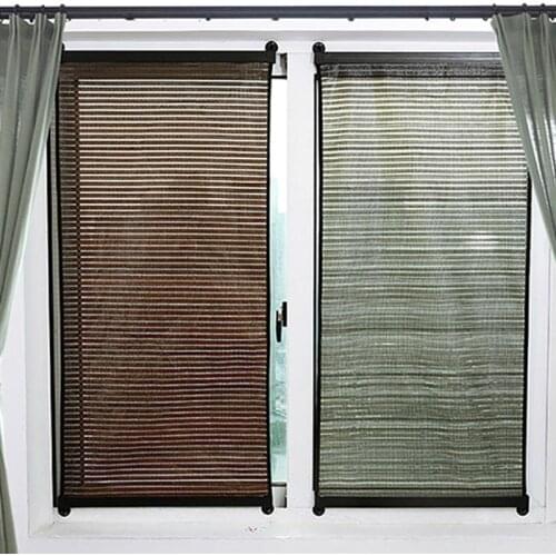 1pc Roller Window Sun Shades For Home Blinds Punch Free Sunshade Window Curtain For Home Bedroom Living Room Store (135x60cm )