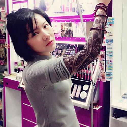 Arm Warmer Unisex Quick Dry UV Protection Outdoor Temporary Fake Running Arm Sleeve Skin Proteive Tattoo Sleeves Stockings