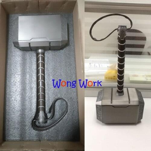 Wong Work HCMY Custom 1:1 Full Metal 2.0 Hammer For Cosplay Model Toy Collection Figrue Painted Statue Figurine HCMY-210604-8