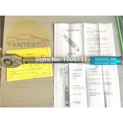 High Quality 1/2" 20-110Nm, Adjustable Torque Wrench Hand Spanner Wrench Tool For Common Rail Injector Repair Tool