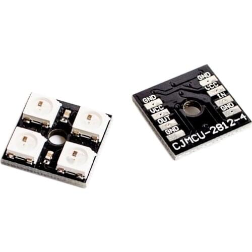 WS2812B-4 5V 5050 RGB LED Lamp Panel Board 4-Bit Precise